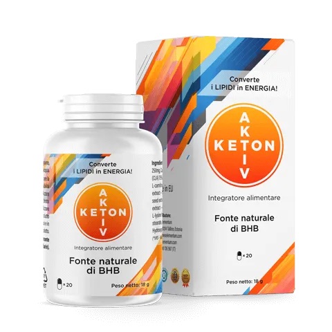 Opakowanie i prezentacja produktu Keton Aktiv